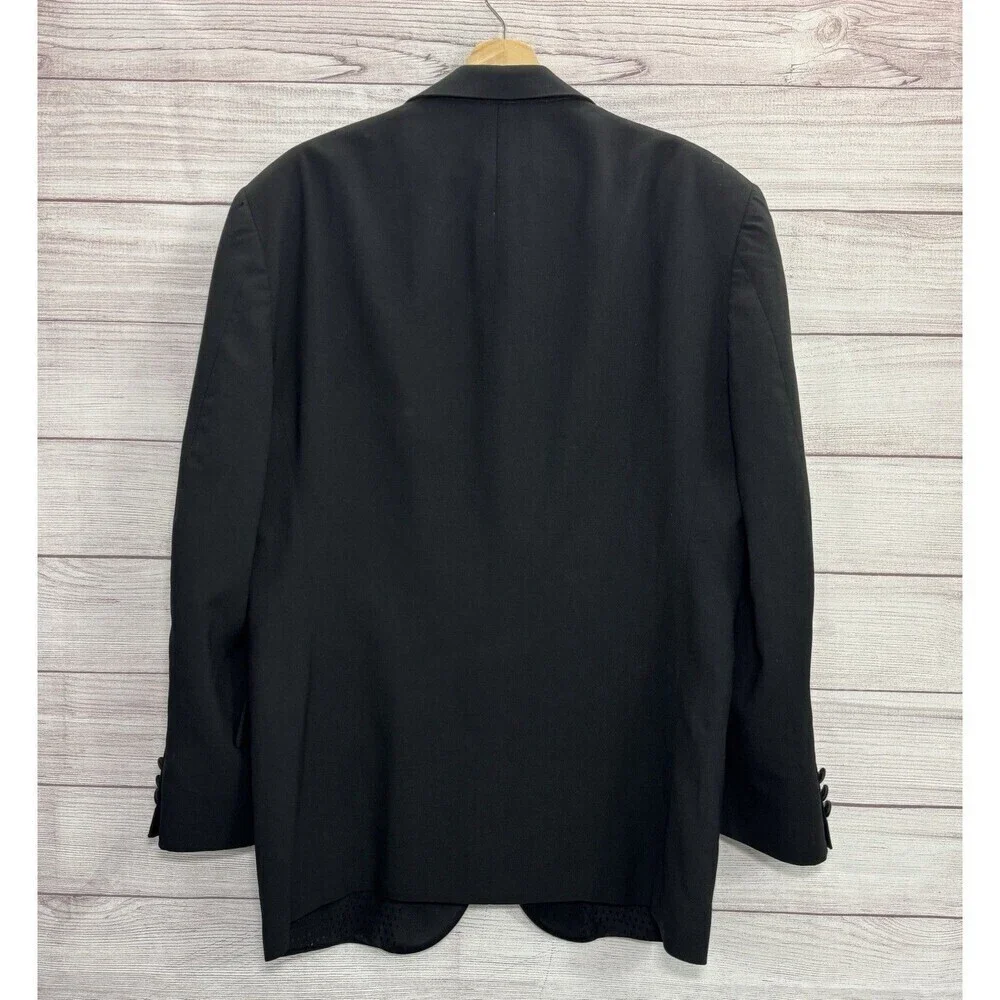 Vintage Bliss Blass Men's Wool Blazer 100% Pure Wool Large/XL Elegant Wear